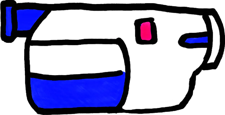 A hand-drawn camcorder